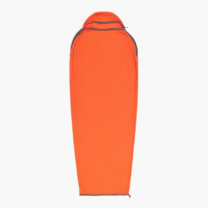Подложка за спален чувал Sea to Summit Reactor Extreme Liner Mummy Standard червен оранжев