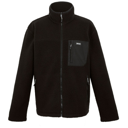 Функционален мъжки суитшърт Regatta Frankie Borg Fleece черен Black