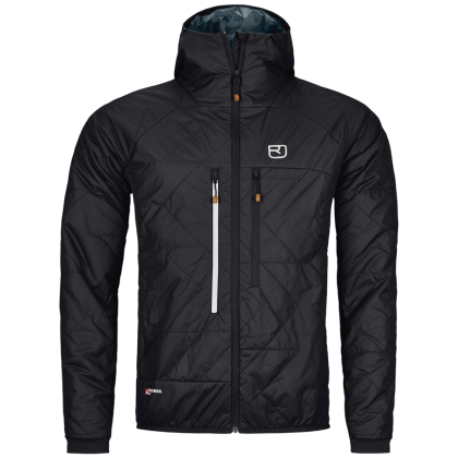 Мъжко яке Ortovox Swisswool Piz Boe Jacket Men's черен Black Raven