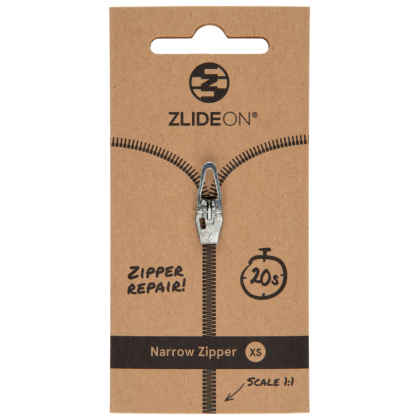 Джаджи за пътуване ZlideOn Narrow Zipper XS сребърен