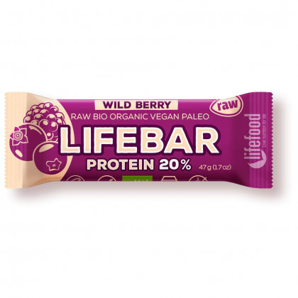 Бар Lifefood Protein Wild Berry RAW 47 g