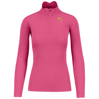 Дамски суитшърт Karpos Pizzocco W Half Zip розов Fandango Pink