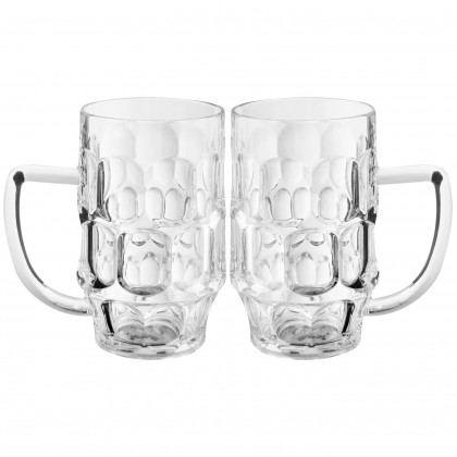Чаши за бира Brunner Beerglass Classic Set - 2ks прозрачен
