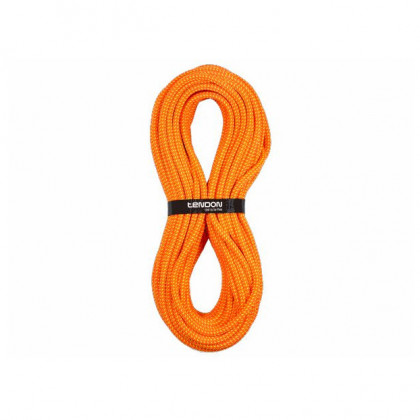 Въже за арбористика Tendon Timber EVO 12.5 60m оранжев/жълт
