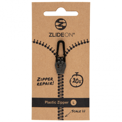 Джаджи за пътуване ZlideOn Plastic Zipper L черен