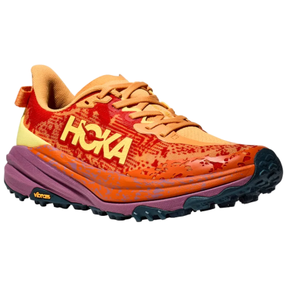 Мъжки обувки за бягане Hoka M Speedgoat 6 оранжев SHERBET / BEET ROOT