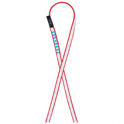 Мрежеста примка Beal Dyneema Slings 10 mm (180 cm) бяло/червен RED