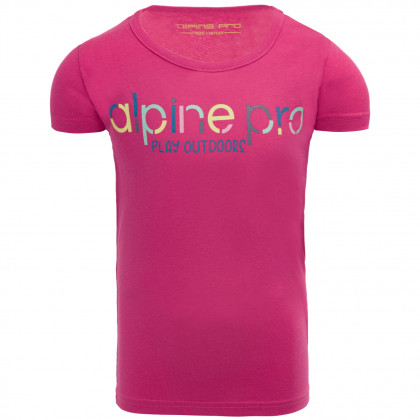 Детска тениска Alpine Pro Loddo розов