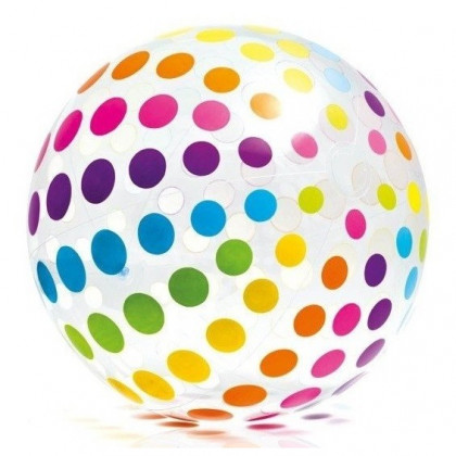 Надуваема топка Intex Jumbo Ball 59065NP смес от цветове