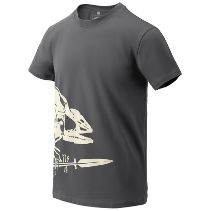 Мъжка тениска Helikon-Tex T-Shirt (Full Body Skeleton) сив Shadow Grey