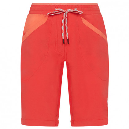Дамски къси панталони La Sportiva Nirvana Short W червен Hibisc/Flamingo