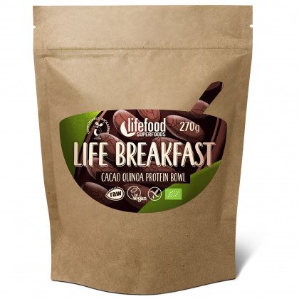  Каша Lifefood Life Breakfast Bio Raw какао с киноа