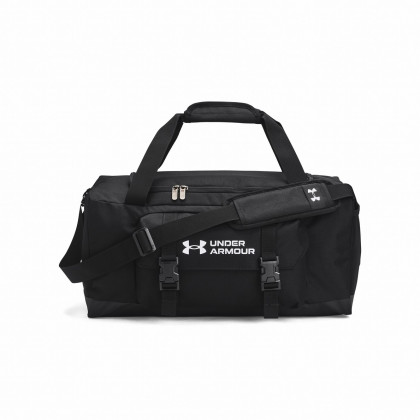 Чанта за съхранение Under Armour Gametime Small Duffle черен Black/White