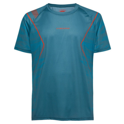 Мъжка тениска La Sportiva Pacer T-Shirt M тъмно син Hurricane/Tropic Blue