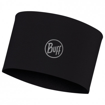 Лента за глава Buff Tech Fleece Headband черен SolidBlack