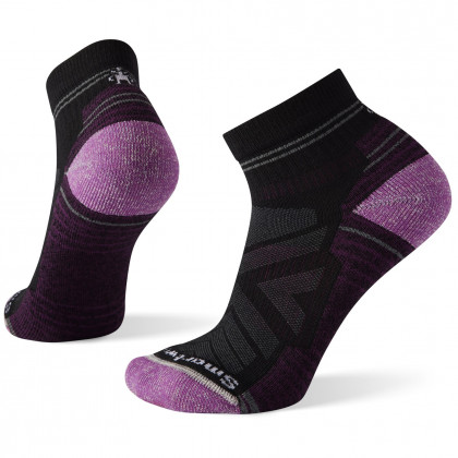Дамски чорапи Smartwool W Performance Hike Light Cushion Ankle черен/лилав Black