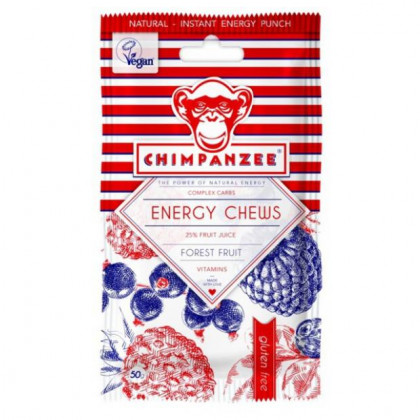 Желирани бонбони Chimpanzee Energy Chews Forest Fruit 30g