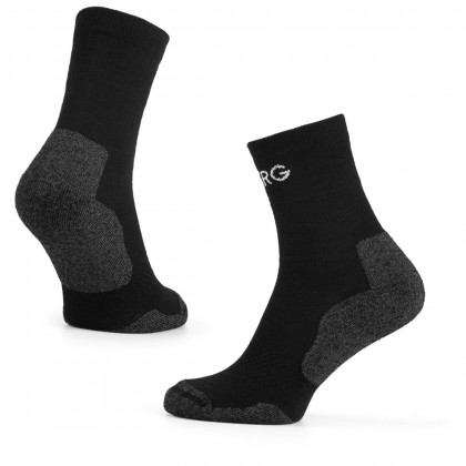 Мъжки чорапи Warg Trek Merino черен/сив