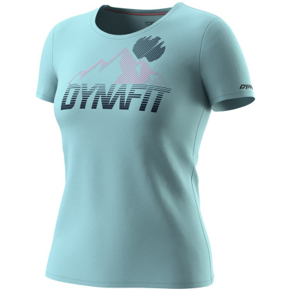 Дамска функционална блуза Dynafit Transalper Graphic S/S Tee W син/светлосин 8051 - marine blue/6240