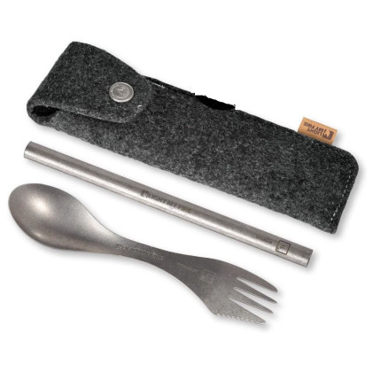 Прибор Light My Fire Spork´n Straw Kit Titanium