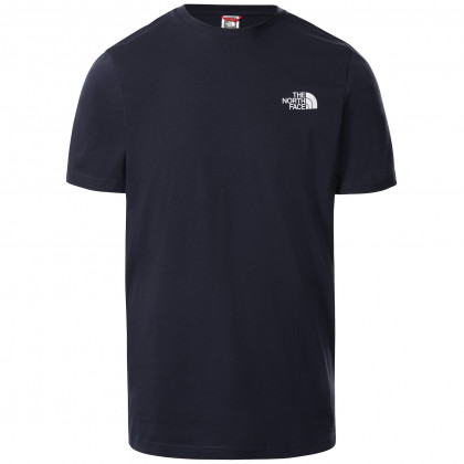 Мъжка тениска The North Face Simple Dome Tee S/S тъмно син AviatorNavy/TnfWhite