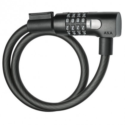 Катинар за велосипед AXA Cable Resolute C12 - 65 Code черен