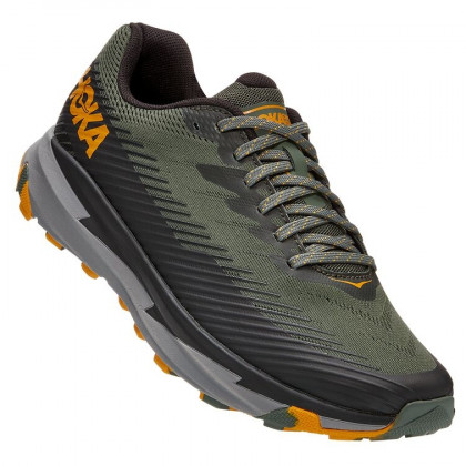 Мъжки обувки за бягане Hoka One One Torrent 2 зелен Thyme / Golden Yellow