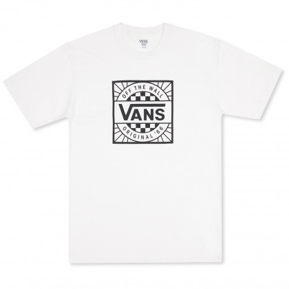 Мъжка тениска Vans Mn Vans Original B-B бял