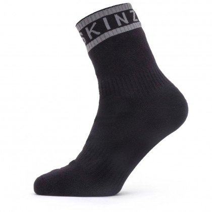Чорапи SealSkinz WP Warm Weather Ankle Length with Hydrostop черен Black/Grey