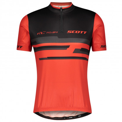 Мъжка колоездачна фланелка Scott M's RC Team 20 s/sl червен FireRed/DarkGray