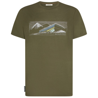 Мъжка тениска Icebreaker M Merino 150 Tech Lite SS Tee Highland