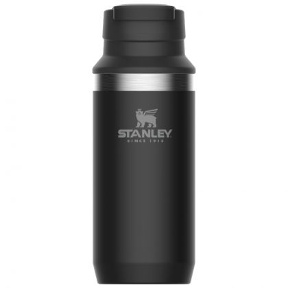 Термо чаша Stanley Switchback Mountain 350ml черен/сребърен BlackMat
