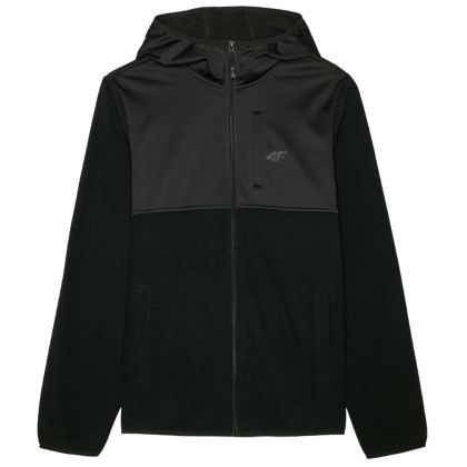 Мъжки суитшърт 4F Fleece M269 черен DEEP BLACK