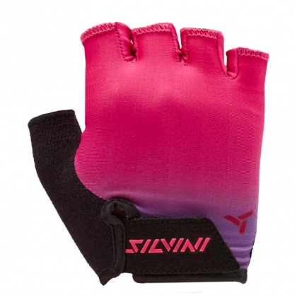 Детски велосипедни ръкавици Silvini Anapi черно/розово