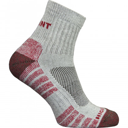 Дамски чорапи High Point Trek Lady сив/червен Gray/Bordo