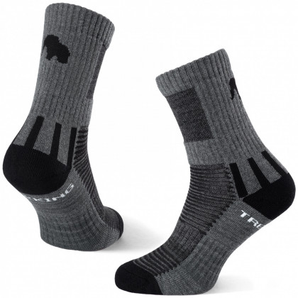 Чорапи Zulu Trekking Men черен/сив