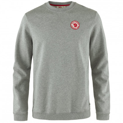 Мъжки пуловер Fjällräven 1960 Logo Badge Sweater светло сив