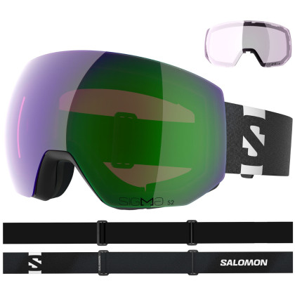 Ски очила Salomon Radium Pro Sigma (And Extra Lens) черен Black