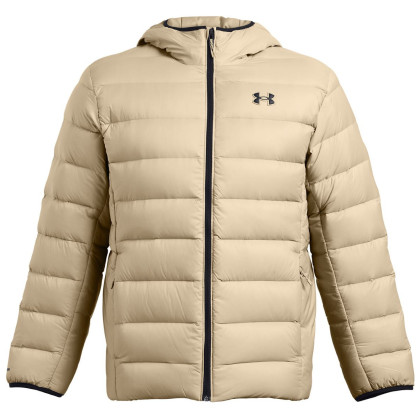 Мъжко яке Under Armour Legend Down Hooded Jacket бежов BRN