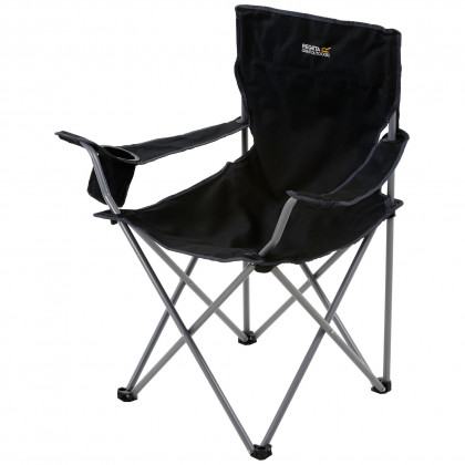 Стол Regatta Isla Chair черен Black/Sealgr