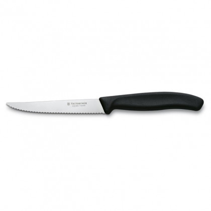 Нож за стек Victorinox Нож за пържоли Victorinox 11 см черен