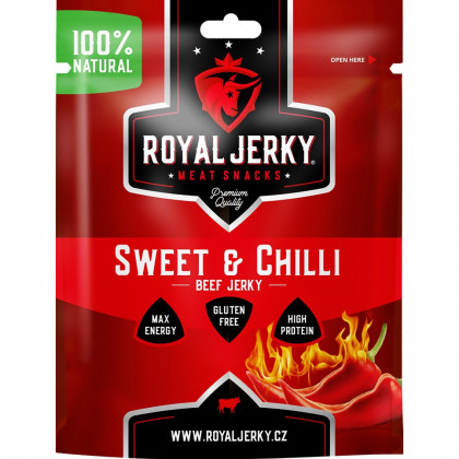 Сушено месо Royal Jerky Beef Sweet&Chilli 22g