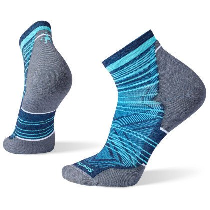Чорапи Smartwool Run Targeted Cushion Pattern Ankle Socks син
