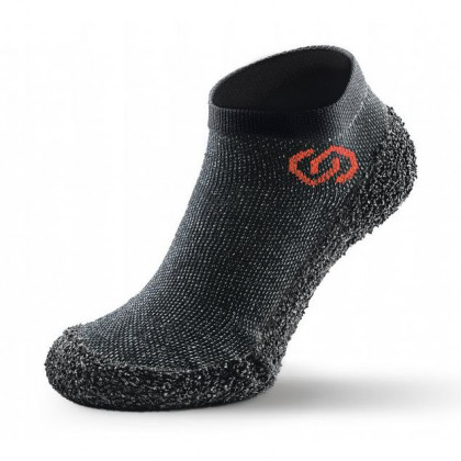 Чорапи с гумена подметка Skinners Athleisure черен/червен SpeckledBlack