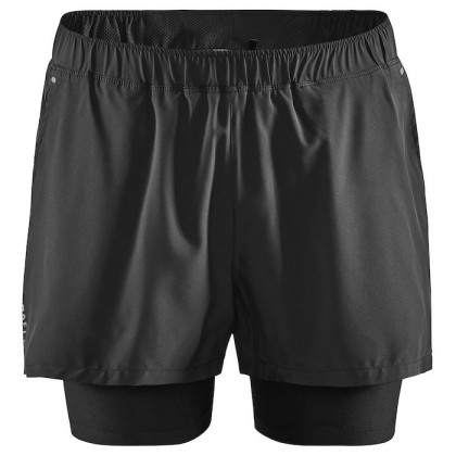 Мъжки къси панталони Craft Adv Essence 2V1 черен Black