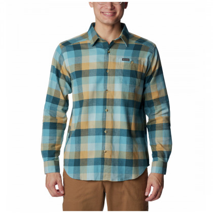 Мъжка риза Columbia Cornell Woods™ Flannel Long Sleeve Shirt син/жълт