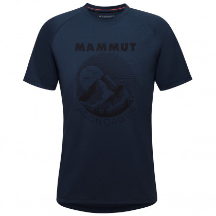 Мъжка тениска Mammut Mountain T-Shirt Men син MarinePrt