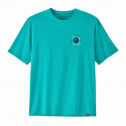 Мъжка тениска Patagonia M's Cap Cool Daily Graphic Shirt светло син