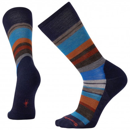 Мъжки чорапи Smartwool Men's Saturnsphere черен/син DeepNavyHCardamom