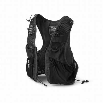 Жилетка за бягане Silva Strive 5 черен Black